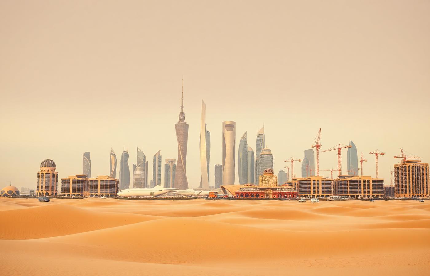 Skyline de Arabia Saudí
